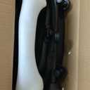 Pet Stroller for Small Dogs and Cats, One-Click Foldable Dog Stroller with Detachable Carrier & 3 Safety Tethers, Holds up to 33 lbs, Storage Basket & Cup Holder, Breathable Mesh, Black