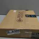 Upgrades Square Entry Door Handle Set No Lock Mechanism Metal Door Handle Set Reversible For Right/Left Handed Door