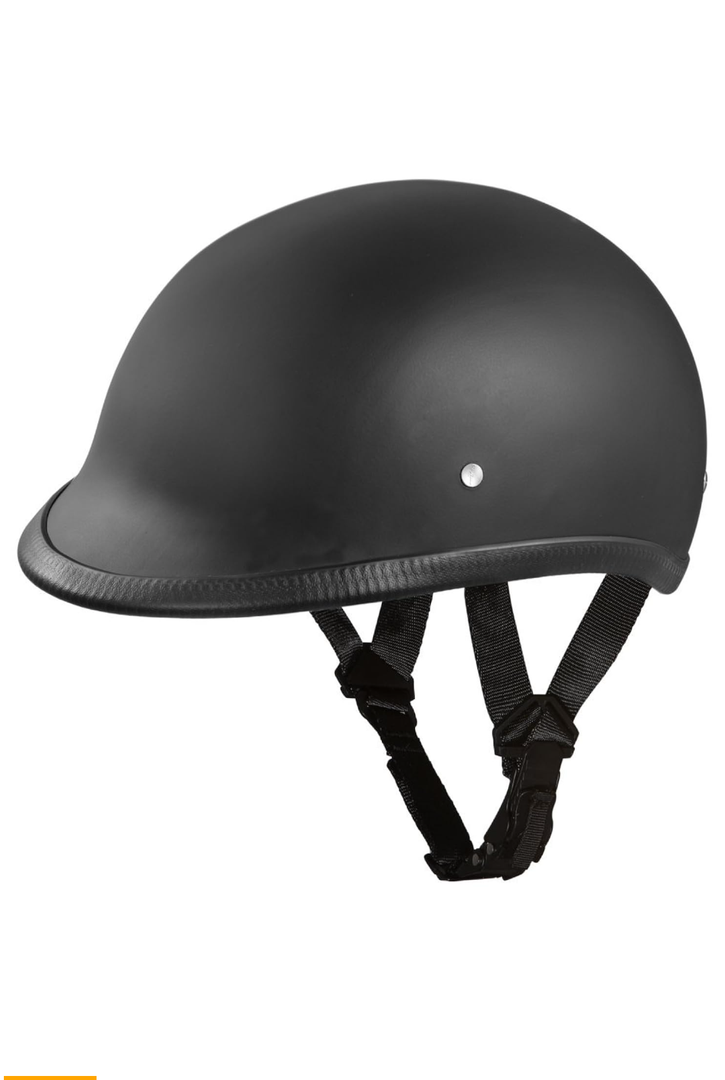 Daytona Helmets Half Shell Hawk Motorcycle Helmet | DOT Approved | Lightweight, Durable Protection with a Bold Edge-Built for Thrill-Seekers | Ride with Attitude and Assurance Every Mile, Size L