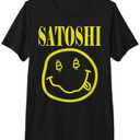 Satoshi Yellow Smile Face Premium Tri-blend T-Shirt XXL