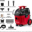 Vacmaster 4-Gallon 5 Peak HP Household Wet/Dry Vacuum - VF408B 1101