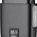 Foil Shavers for Men, Electric Razor Shaver Cordless Waterproof Wet Dry LED Display USB-C Rechargeable