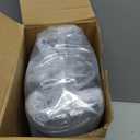 HOMEAL Booster Seat for Kitchen Chair, Breathable Toddler Booster Seat for Dining Table with Backrest and Adjustable Straps, Portable Travel Toddler Booster Seat, Dark Grey