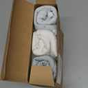 3-Pack Organic Baby Swaddle Sleep Sacks - Swaddles for Newborns, Infant 0-3 Months, Baby Girls, Boys, Soft & Snug Newborn Sleep Sack, Nursery Swaddling Blankets (Bunnies)