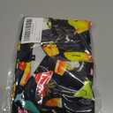 Fanient Men Golf Polo Shirts Short Sleeve 3D Printed Dry Fit Moisture Wicking 4-Way Stretch Summer Athletic Polo Shirts (M)