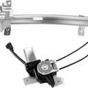 cciyu Rear Passenger Side Power Window Regulator w/Motor Replacement for 1997-2005 Century,1998-2002 Intrigue,1997-2004 Regal 741-709