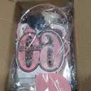 60th Birthday Decorations for Women - Rose Gold 37Pcs Happy 60th Bday Party Kit with Banner, Backdrop, Tiara, Sash, Cake Topper, Latex Balloons, Hanging Swirls, Centerpieces