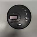 GPX PC332B Portable CD Player with Anti-Skip Protection, FM Radio and Stereo Earbuds - Black