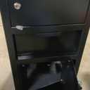 6.0 Cu ft Large Safe with Drop Slot, Anti-Theft Drop Safe Box with Quick Place Slot, Digital Keypad, Spare Keys&Smart Alarm, Heavy-duty Depository Drop Safes for Cash Business Retail Mail Church Home