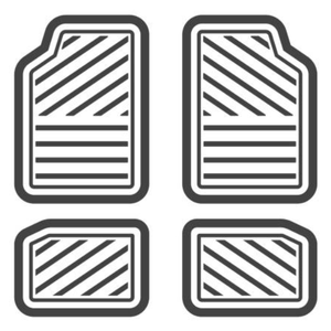 Floor Mats Fit for 2025 2026 Kia Carnival Hybrid 8 Seats (Not for Fuel) - Custom Fit All Weather TPE Carnival Accessories Full Sets (Floor Mats + Cargo Liner + Backrest Mat)