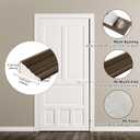ESUFEIR 3pcs196" Wedge Sliding Window Weather Stripping Door Gap Filler,Adhesive Window Insulation for Winter Door Seal Strip,Soundproof Foam Tape for Frame,Brown
