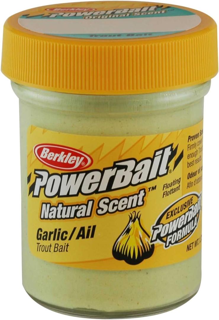 Berkley PowerBait Natural Scent Trout Fishing Dough Bait (1 pack, Chartreuse)