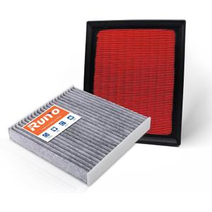 Engine & Cabin Air Filter Fits 2011-2017 CT200h, 2015-2021 NX300h, 2010-2015 Prius, 2012-2015 Prius Plug-In, 2012-2018 Prius V, 2016-2018 RAV4 Hybrid, Replacement for CF10285 CA10741