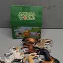 8PCS 6" Large Horse Figurines Animal Toys for Kids, Realistic Plastic Farm Animal Figurines Toys for Toddlers, Horse Party Favors Birthday Gift Cake Toppers for Boys Girls