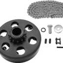 Go Kart Clutch 3/4" Bore 12 Tooth with #35 Chain, Centrifugal Clutch for Predator 212, Honda GC GX Engines and Most 2-6.5HP Small Engines performance Parts for MiniBike, Go Kart, Lawnmower.