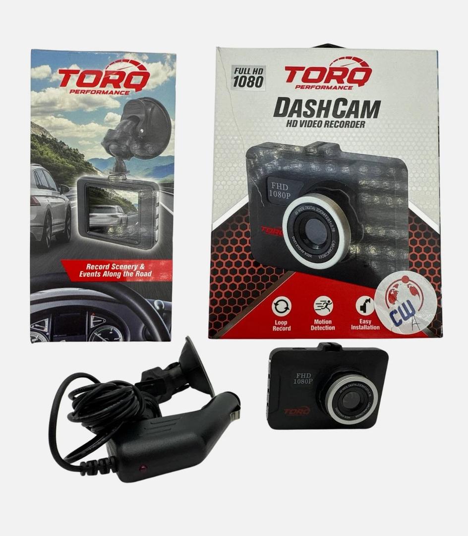 Torq Performance Car Dash Camera Video Recorder With Mic FHD 1080P Night Vision