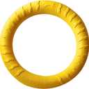 Dog Training Toys, Yellow Dogs Chew Toy for Aggressive Chewers Flying Discs for Medium Large Breeds Training Ring, Floating Dog Ring Toys for Throwing Catching Flying Lightweight Puppy Toy 10.6"