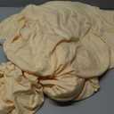 Ainiv Wedding Arch Cover, 6.6FT Spandex Fitted Wedding Arch Backdrop Cover, Round Top Chiara Arch Backdrop Stand Cover for Wedding Birthday Party Ceremony Banquet Supplies Decoration Beige