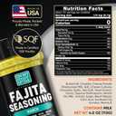 Fajita Seasoning Mix Ranch Seasoning Powder - Gluten Free & Low Sodium Mexican Seasonings Blend for Meat, Vegetables, Steak & Chicken Fajita. Dry Ranch Powder Fajitas Seasonings Spices. Taco Mix. 4oz (EXP 01/07/27)