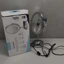 Conair Lighted Makeup Mirror, LED Vanity Mirror, 1X/7X Magnifying Mirror, Double Sided, Corded in Polished Chrome (4.8"L x 8.2" W)