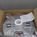 Biswing 18" Pressure Washer Surface Cleaner with 4 Wheels, Stainless Steel Power Washer Accessory for Driveways Sidewalks Patios Cleaning, 1/4" Quick Connector, 2 Extension Wand Attachments, 4000 PSI