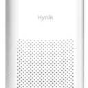 Hynik Alviera Air Purifiers for Bedroom, H13 True HEPA Filter for Smoke Pollen Dander Hair Smell, 24db Filtration System Office Living Room Kitchen, Gfit for Home (Bright-White)
