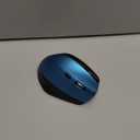 memzuoix Ergonomic Mouse Wireless,2.4G Optical Cordless Mice with 800/1200/1600 DPI,Vertical Computer Wireless Mouse for Laptop, Mac,PC,Desktop (for Right Hand, Large),Blue