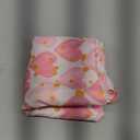 Horaldaily Valentine Tablecloth 60x84 Inch Rectangular, Golden Pink Watercolor Love Hearts Washable Table Cover for Party Picnic Dinner Decor