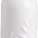 Sweejar Large Ceramic Olive Oil Dispenser Bottle, 24 Oz Relief Opaque Oil Cruet Protects To Reduce Oxidation, Storage Vinegar, Soy Sauce, Coffee Syrup, Liquids, Set of 1 (Gradient Blue) (White)