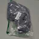 SUBRTEX Stretch Couch Arm Covers Set of 2, Checkered Sofa Arm Slipcovers, Anti-Slip Armrest Covers for Recliner and Armchairs, Pet Proof, High Stretchy, Hook & Loop Tape, Light Gray