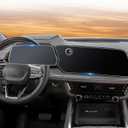 For 2025 2026 Chevrolet Tahoe Screen Protector - (2PCS) Matte Anti Glare Tempered Glass - Chevy Tahoe (LS, LT, RST, Z71, Premier, High Country) 17.7 Inch Touchscreen & 11 Inch Instrument Accessories