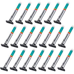 Xuhal 20 Packs Tyre Tread Depth Gauge Color Coded Tire Depth Gauge Tool Tire Tread Accurate Measurement Tools