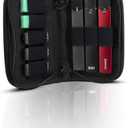 Carrying Case Fits Pods & USB Charger,Travel Storage case for Your Pocket or Bag(Case Only) (black01) (Black)