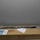 WLIVE Black Dresser for Bedroom, TV Stand for Bedroom for 55 inch TV with Charging Station and LED Lights, Fabric Chest of Drawers with Open Shelves, 8 Drawers Dressers for Living Room, Closet