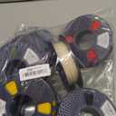 250g PLA+2.0 Filament 1.75mm Bundle, 3D Printer Filament Bundle Multicolor, Individually Vacuum Packed, 250g Spool, 8 Rolls, BoneWhite+Midnight+Red+Yellow+OliveGreen+Blue+Orange+Purple