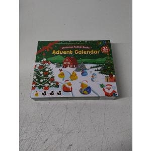 Funeta Advent Calendar 2024 Christmas Rubber Ducks - 24 Days Christmas Countdown Calendar Gifts for Kids Girls Boys Holiday Fun Duck Bath Toy for Toddler Baby 4 5 6 7 Year Old Xmas Surprise Gift Idea