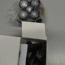 5 in 1 Head Shavers for Bald Men, Skull Head Shaver with Rechargeable Battery, Electric Razor, Hair Clippers, Nose Hair Trimmer, Cleaning Brush, Hair Manager, Idea Gift for Men(Brown)