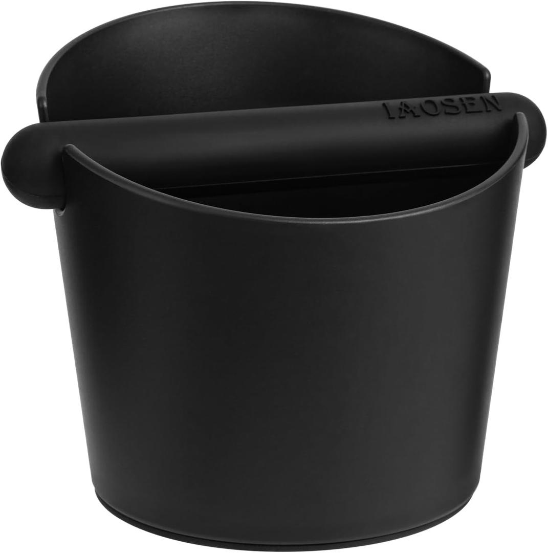 6.3Inch Knock Box Large Espresso Knock Box Shock-Absorbent Knock Box Espresso with Removable Knock Bar and Non-Slip Base Espresso Machine Accessories for Home/Office 6.3Inch Knock Box Large Espresso Knock Box Shock-Absorbent Knock Box Espresso with Removable Knock Bar and Non-Slip Base Espresso Machine Accessories for Home/Office