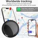 Mini GPS Tracker for Vehicles, Tracking Device for Vehicles No Subscription(iOS ONLY), Real Time Portable Real Time Magnetic GPS Tracking Device Hidden No Monthly Fee for Car, Truck, Motorcycle