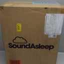 SoundAsleep Products Dream Series Luxury Air Mattress, ComfortCoil Technology, Built-in High Capacity Pump for Home, Camping- Double Height, Adjustable, Inflatable Blow Up, Portable (Queen Size) (Blue)