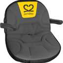 Riding Lawn Mower Seat Cover, Heavy Duty 600D Polyester Oxford Tractor Seat Cover with Padded Cushion Surface, Durable Waterproof Seat Cover Fits Craftsman,Cub Cadet,Kubota Lawn Mower Tractor