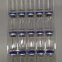 10ml Sterile Vials with Self Healing Injection Port and Sealing Cap, Glass Sterile Vials for Injections 20 PackEmpty Vial, No Liquid