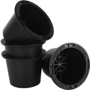 Bed Risers Rubber Heavy Duty Chair Leg Lifts Furniture Riser Blocks for Desk Cabinet Sofa Couch Tables Type A 4PCS (Type 1)