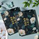 2 x 2026-2027 Monthly Planner - 2 Year Calendar 2026-2027 Monthly Planner, Jan 2026 - Dec 2027, 9" x 11", 24 Months, Tabs, Twin-Wire Binding, Two-Side Pocket, Thick Paper, Holidays & Note Section