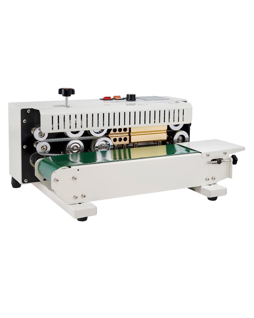 Happybuy FR-900 Continuous Band Sealer, Automatic Horizontal Band Sealer 110V, Continuous Sealing Machine Temperature Control, Bag Sealer Machine for PVC Bags Films
