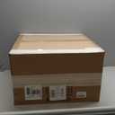 Ceiling Fans with Lights, 24 Inch Ceiling Fan with Light and Remote, Low Profile Reversible White Fandelier Ceiling Fan, Dimmable LED, Flush Mount, DC Motor, for Bedroom, Kitchen, Office