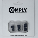 Comply Isolation T-600 Memory Foam Replacement Earbud Tips