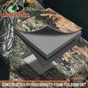 Mossy Oak Low Back Camo Full Size Bench Seat Covers, Universal Fit, Fit Most Rear Seats - Made with Premium Rip-Stop Oxford Fabric - Official Licensed Product