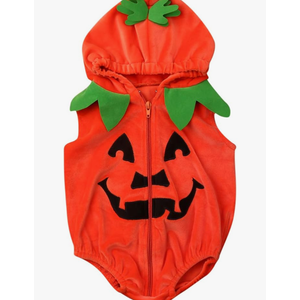 Infant Toddler Baby Boys Girls Halloween Pumpkin Costume Cute Outfits Size 80