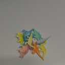 Skylety Mini Dinosaurs Toys 12 Pcs Glow in Dark Dino Figures Colorful Easter Dinosaur Party Favors Glowing Realistic Dinosaur Cupcake Toppers Party Decorations for Birthday Goody Bag Pinata Egg Filler